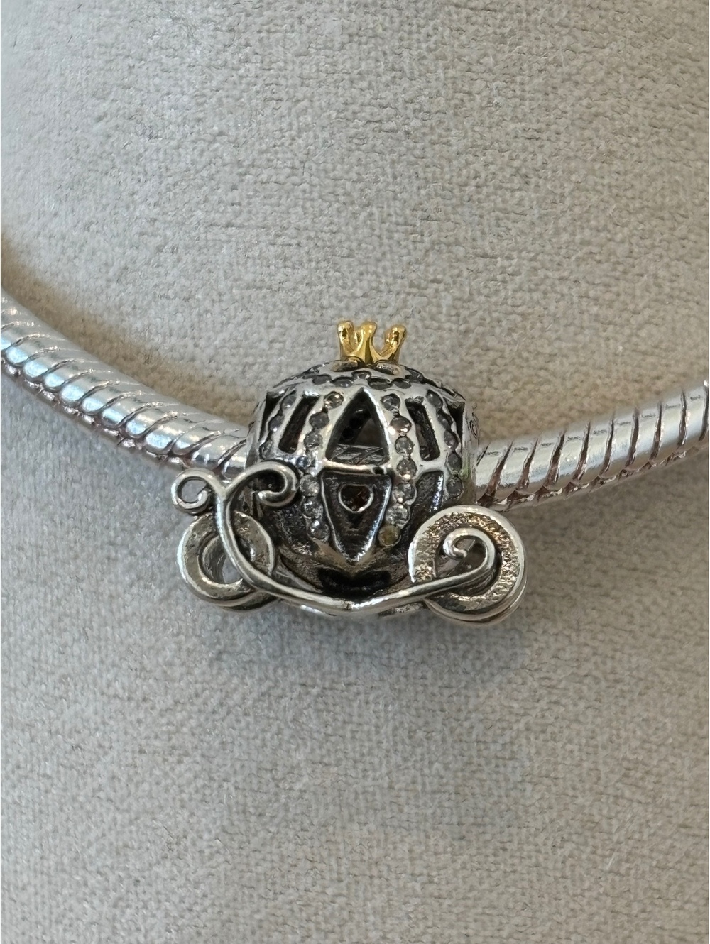 Pandora Disney Cinderella's Pumpkin Coach Charm